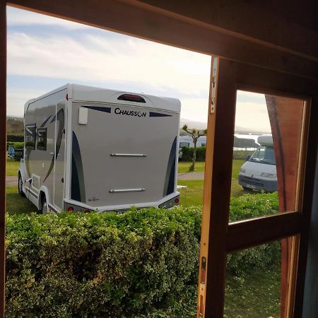 Bungalow 3 Personas - Camping Playa De Tapia Tapia De Casariego Dış mekan fotoğraf