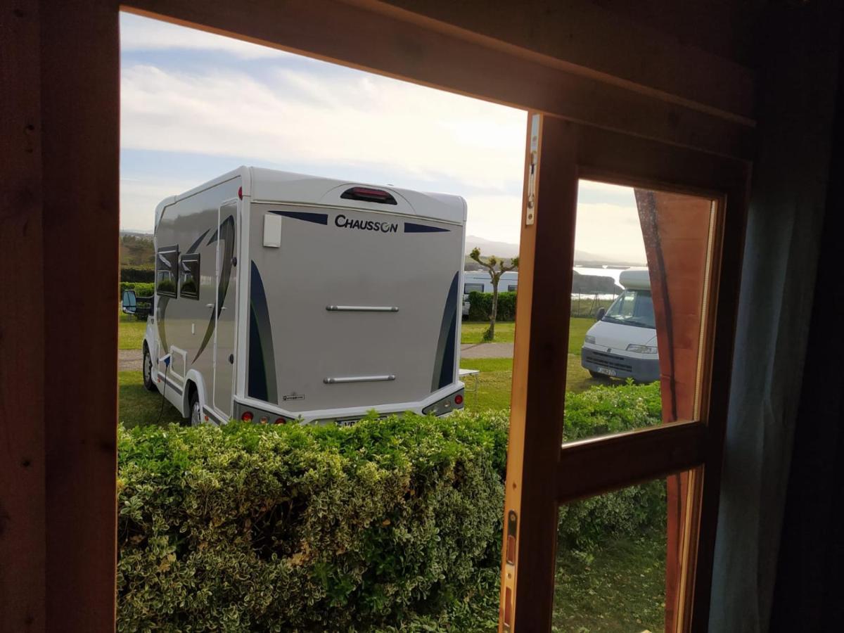 Bungalow 3 Personas - Camping Playa De Tapia Tapia De Casariego Dış mekan fotoğraf