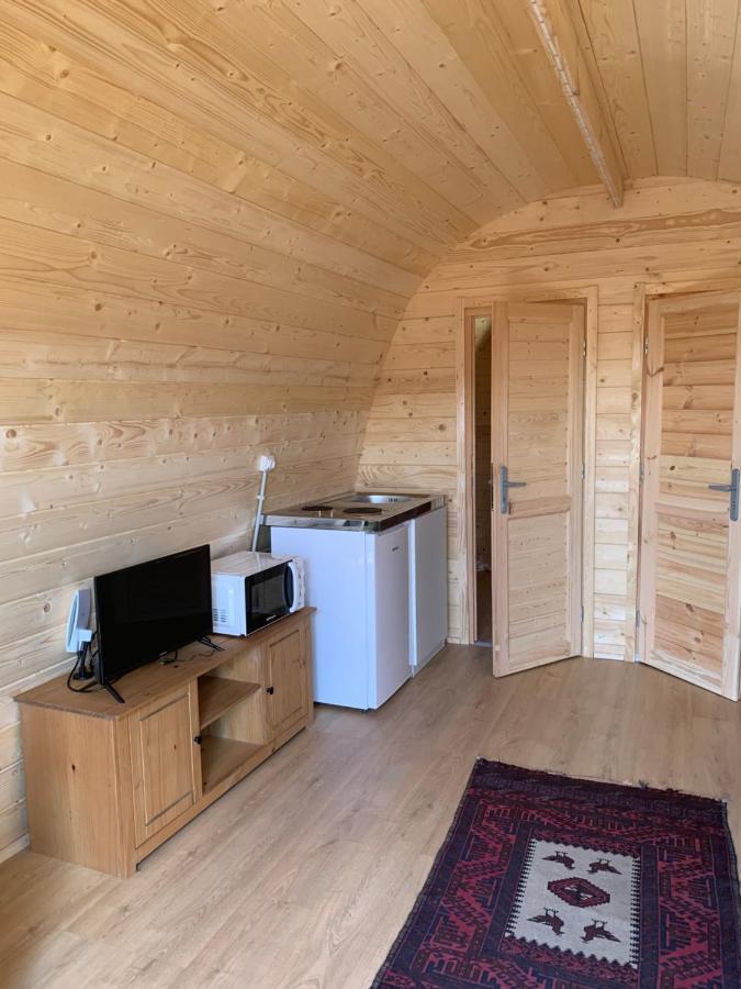 Bungalow 3 Personas - Camping Playa De Tapia Tapia De Casariego Dış mekan fotoğraf